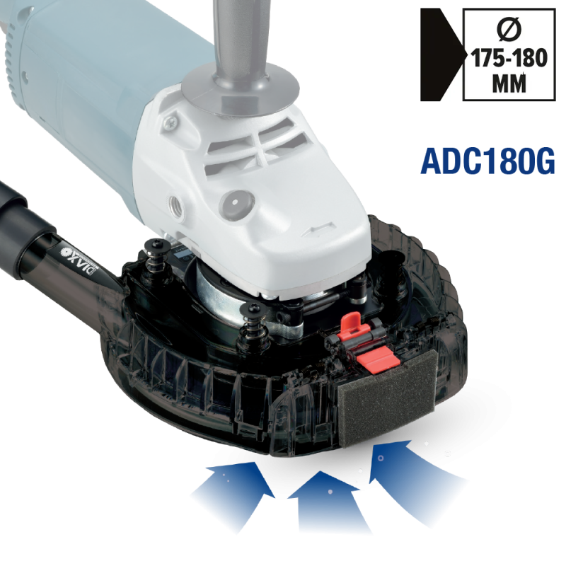 Dust Protector – 180mm pour têtes de meulage abrasives